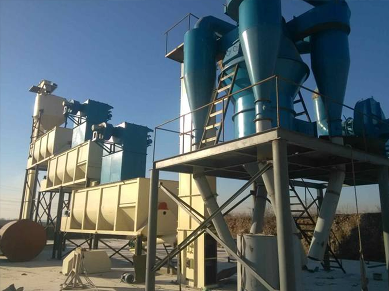 雙分離型高效選粉機使用安裝說明書。